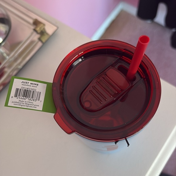 NEW Kate Spade Insulated Tumblr 20 ounce Travel Mug with J Initial - Picture 4 of 7